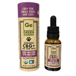 CBG+ Oil for Dogs and Cats - Organic